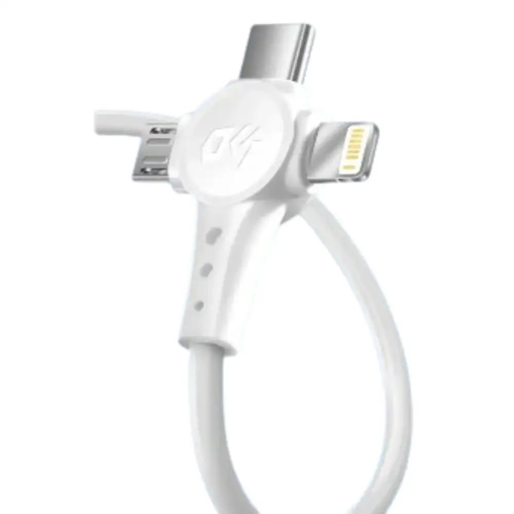 120W 3-in-1 USB-C Super-Fast Retractable Charging Cable