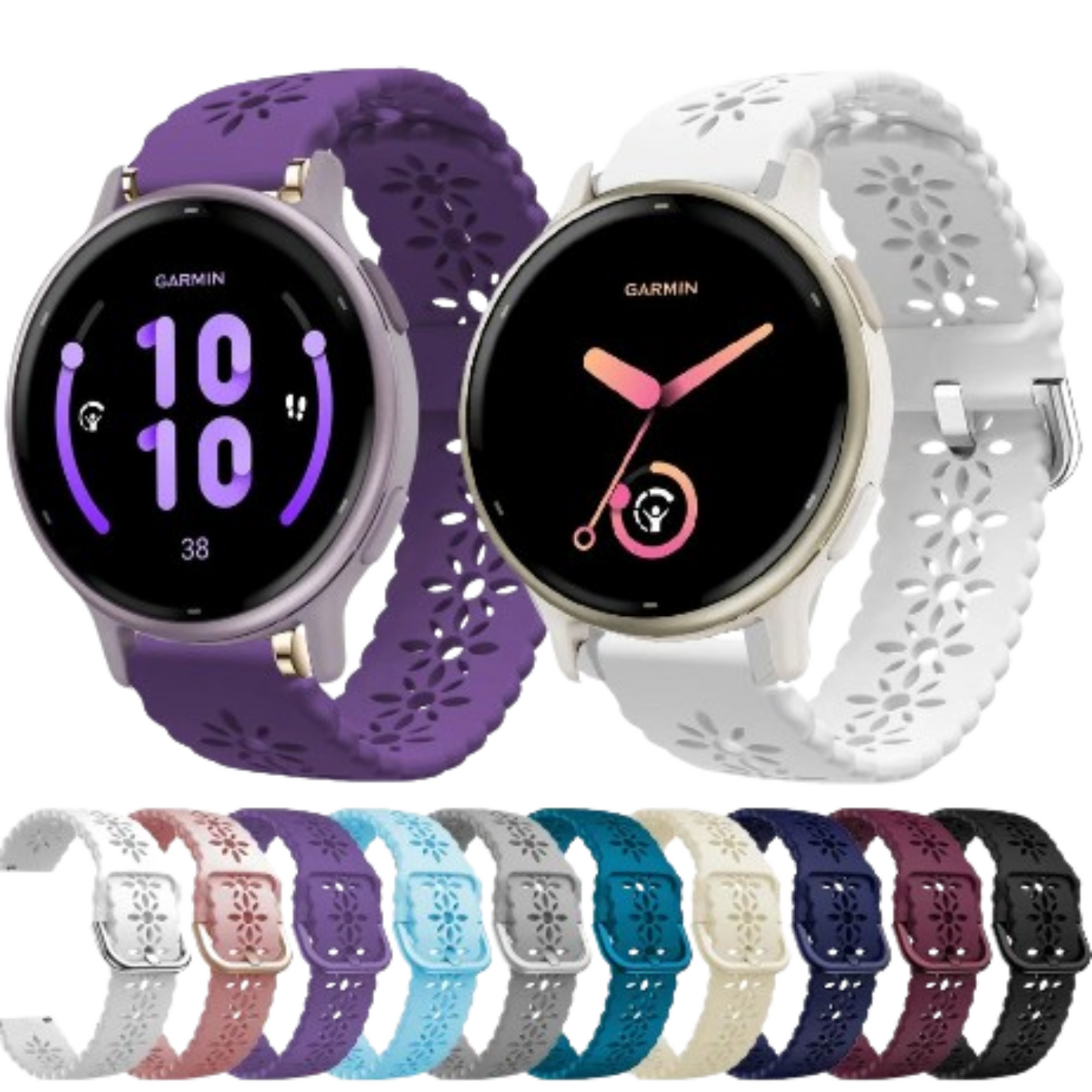 Watch Band for the Garmin Venu Sq Series (available in 10 colours)