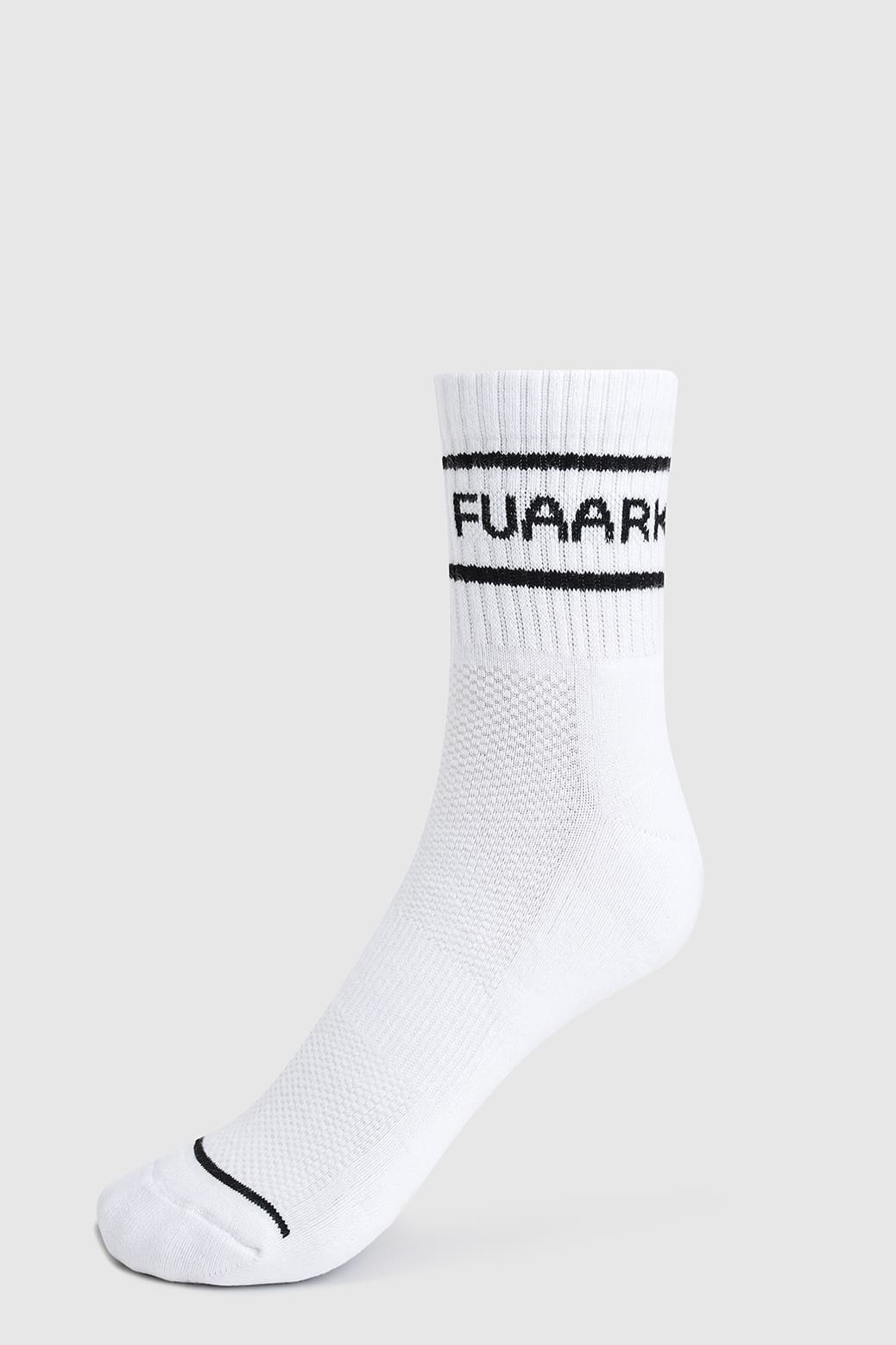 Legacy Quarter Socks White/Black