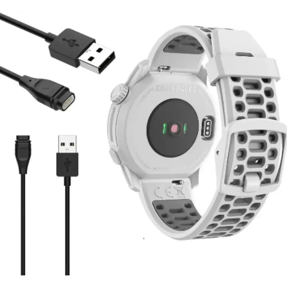 1m USB Charger Cable for COROS Pace2 & Apex Pro - Black