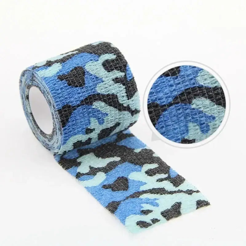 1pc Camouflage Invisible Tape Camo Form Reusable Self Cling Camo Hunting Rifle Fabric Tape Wrap Outdoor Camping