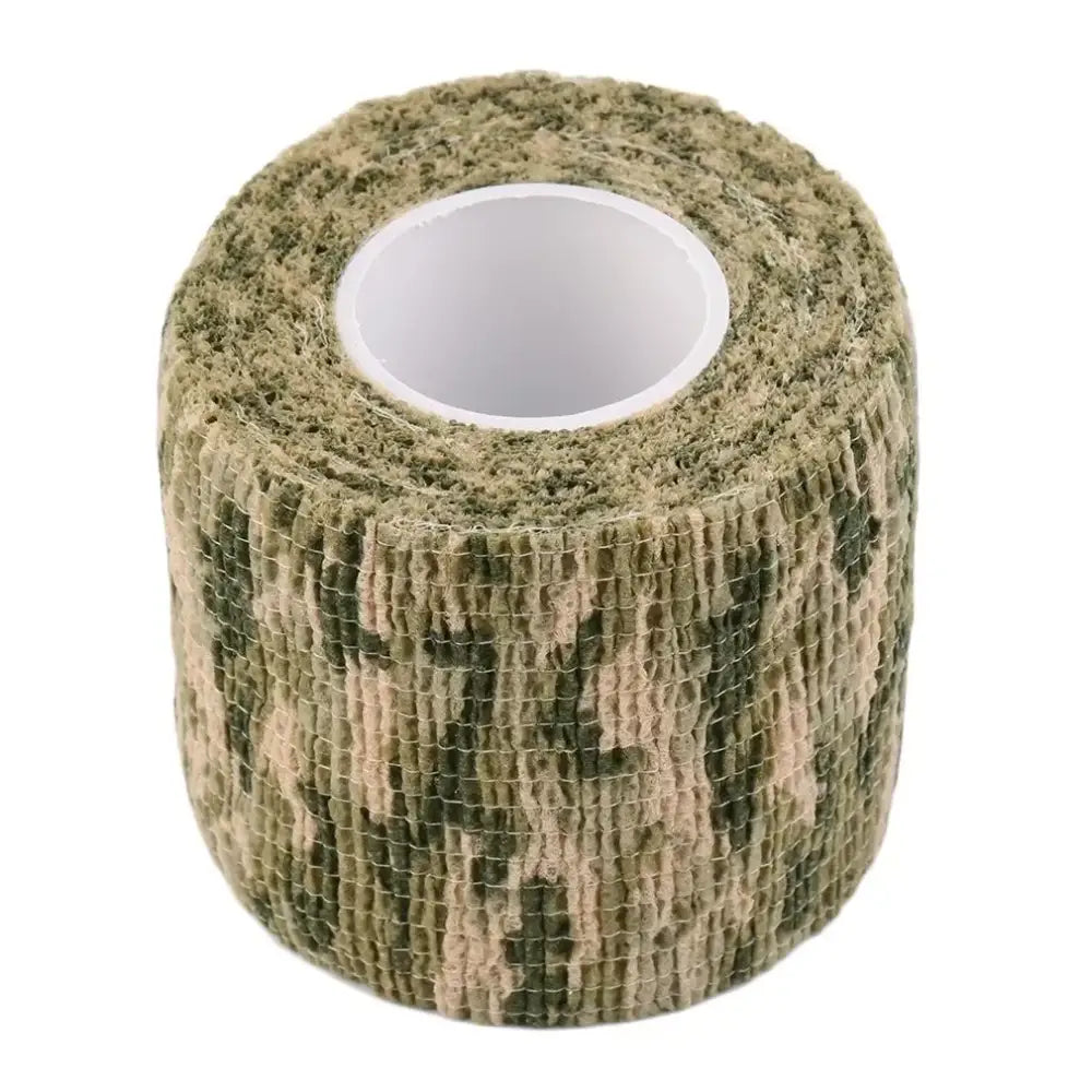 1pc Camouflage Invisible Tape Camo Form Reusable Self Cling Camo Hunting Rifle Fabric Tape Wrap Outdoor Camping