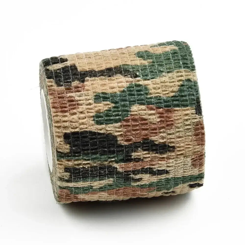 1pc Camouflage Invisible Tape Camo Form Reusable Self Cling Camo Hunting Rifle Fabric Tape Wrap Outdoor Camping