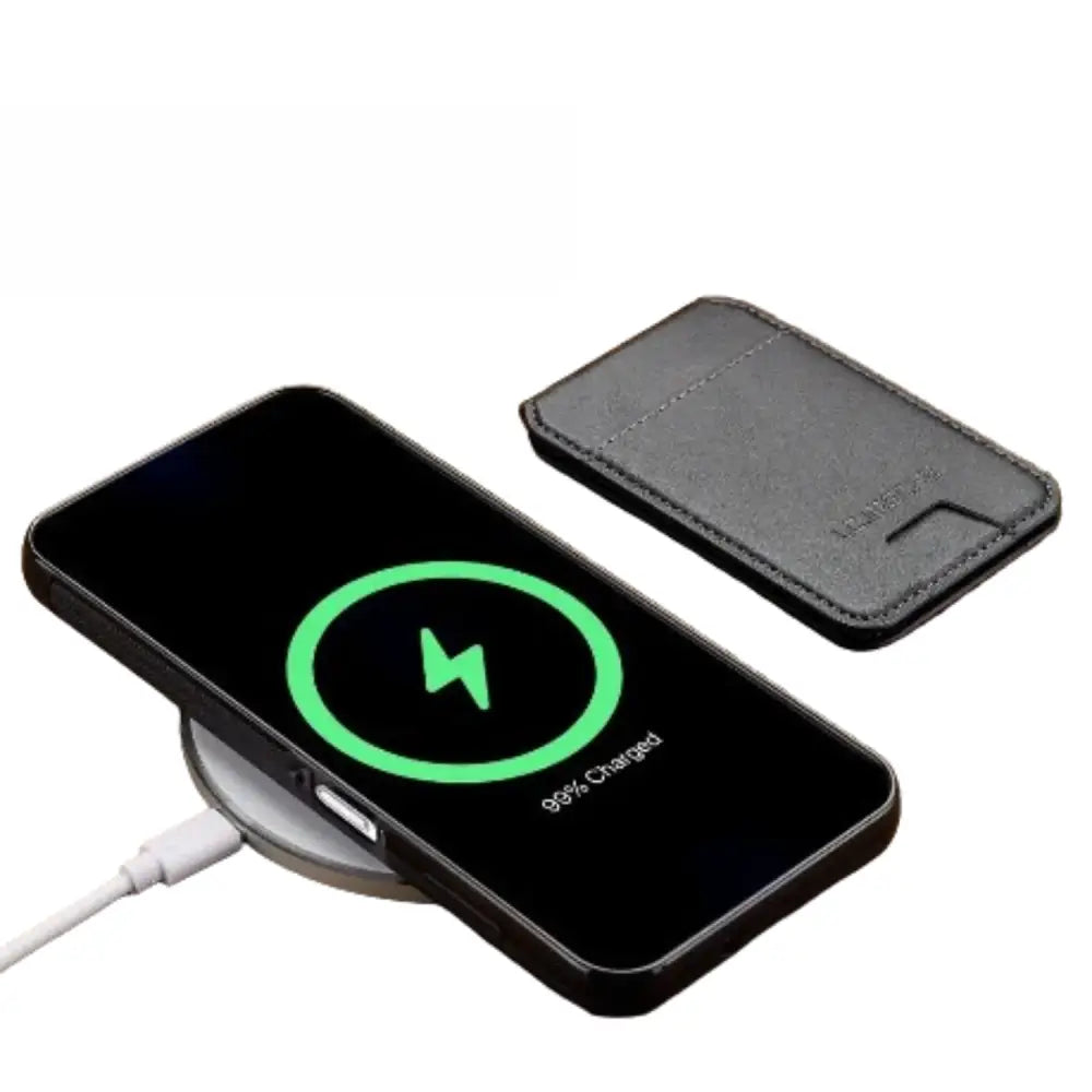 2-in-1 Magnetic Leather Case for Samsung (Black)