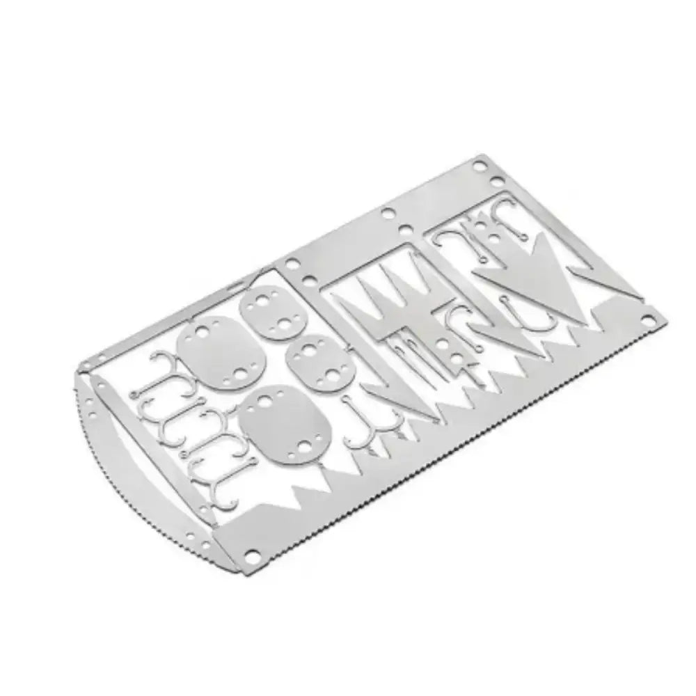 22-in-1 Stainless Steel Survival Tool Card - SS