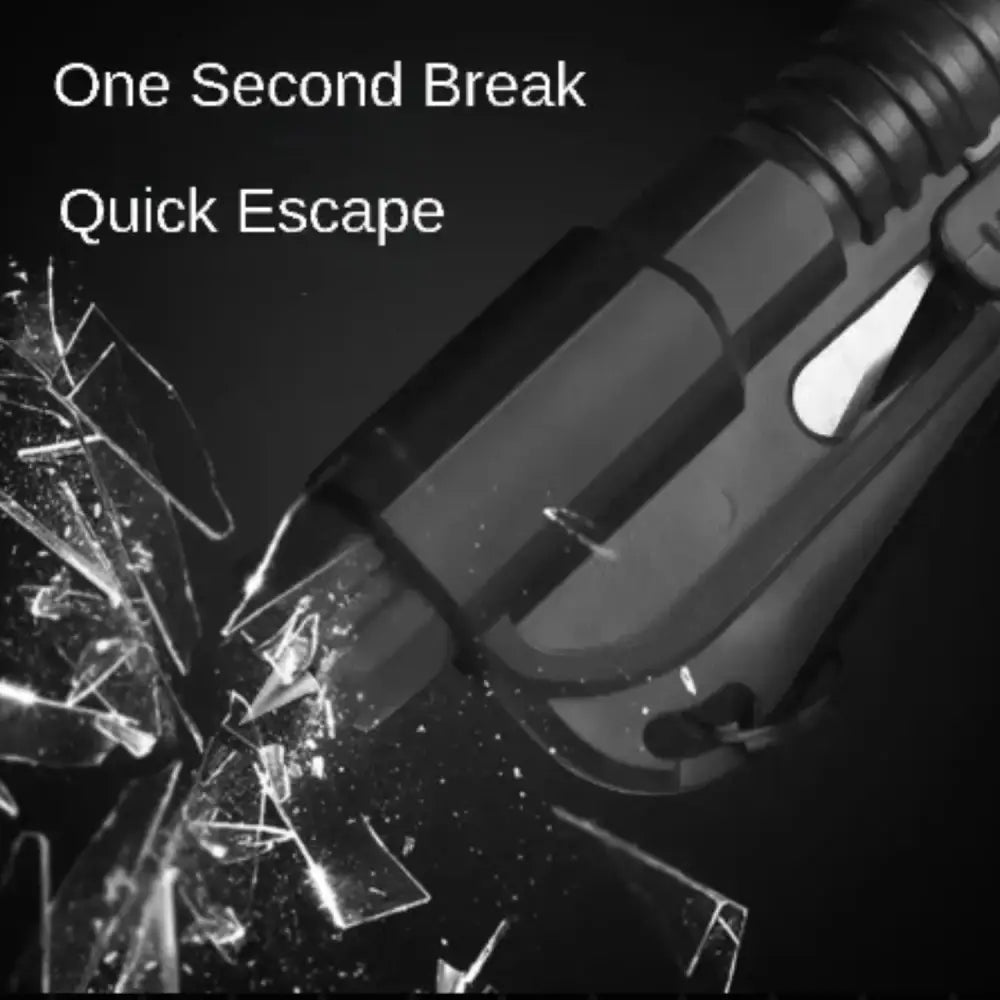 3-in-1 Car Safety Hammer – Window Breaker & Cutter
