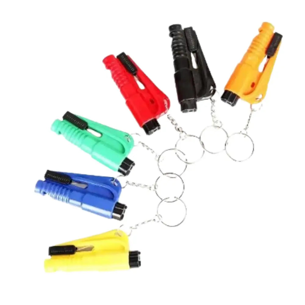 3-in-1 Car Safety Hammer – Window Breaker & Cutter