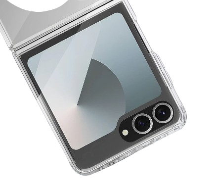 Transparent Magsafe Case for the Samsung Galaxy Z Flip7 (2 types of variant available)