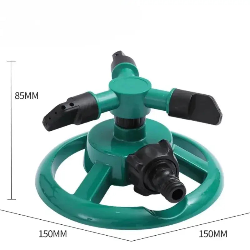 360° Automatic Rotating Sprinkler - Green - SS