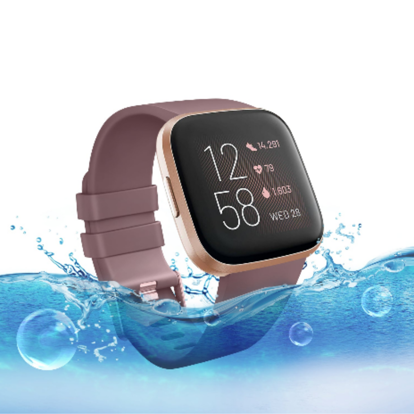Soft Silicone Sport Band for the Fitbit Versa SE (available in 26 colours)