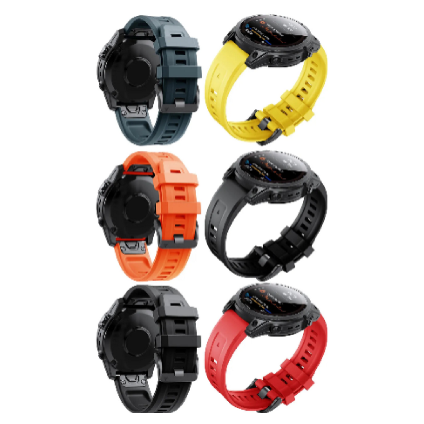 QuickFit Silicone Strap for th Garmin Instinct 2 (available in 12 colours)