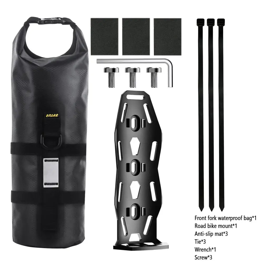 5L Waterproof Bike Front Fork Bag - Road Bag holder / Front Fork Bag - SS