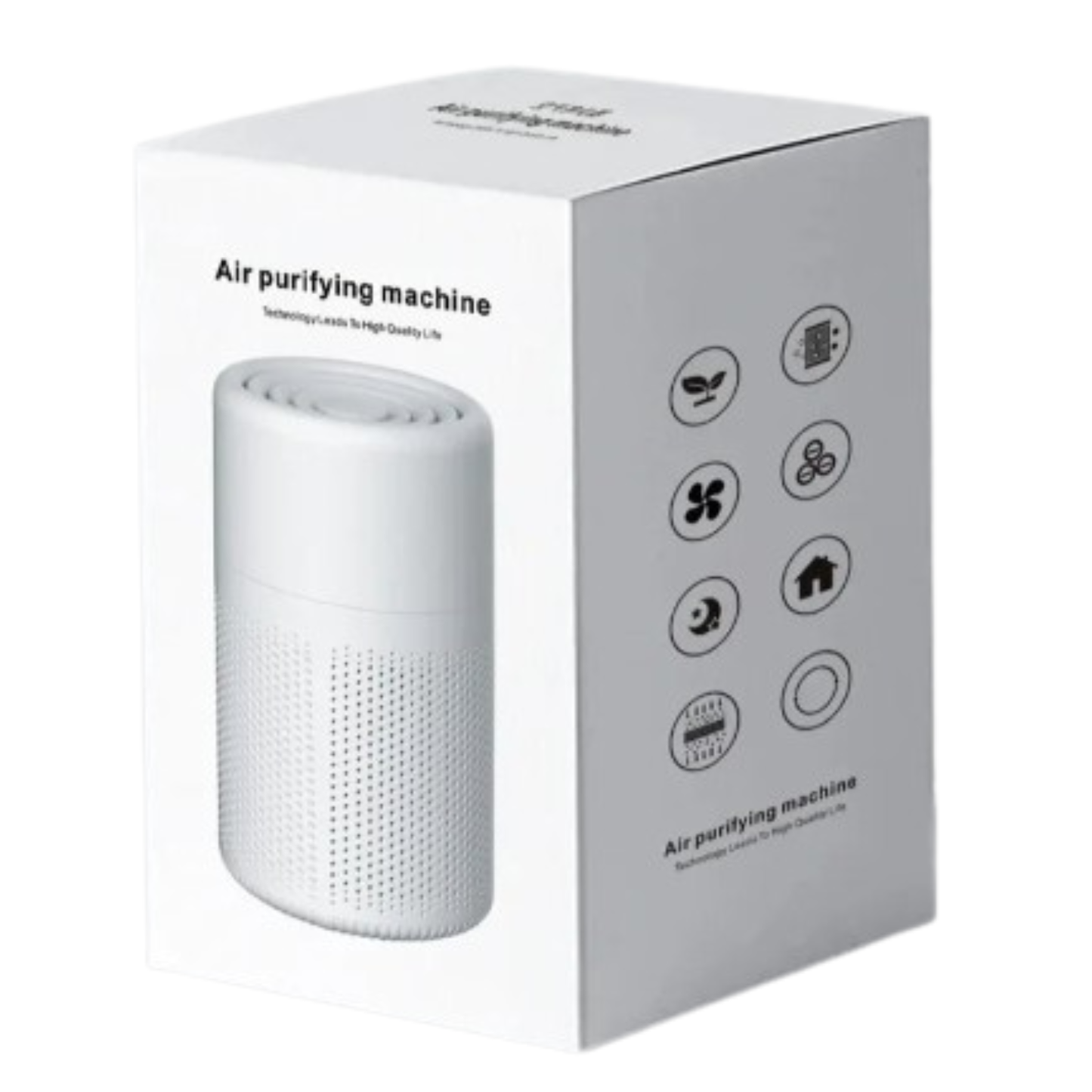 Portable Air Purifier – Blue Anion Deodorizer with Essential Oil Diffuser