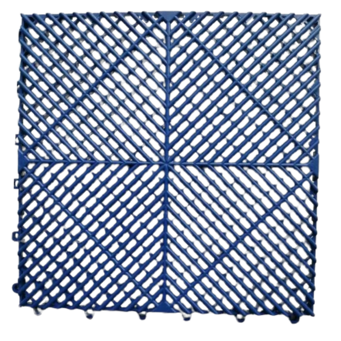 Vented Plastic Garage Floor Tile