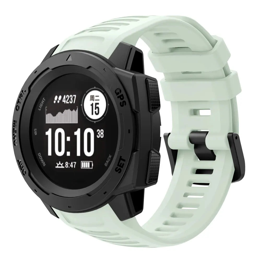 Silicone Sport Strap for the Garmin Instinct Series (22mm) (available in 7 colours)