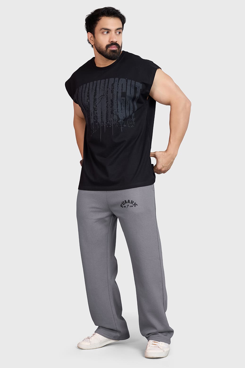 Heavyweight Capsleeves Tank Black