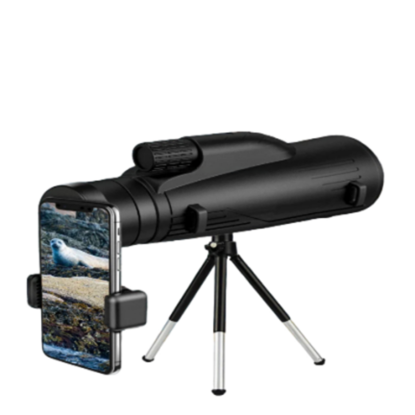 12x50 Powerful Monocular – Long Reach Portable Telescope