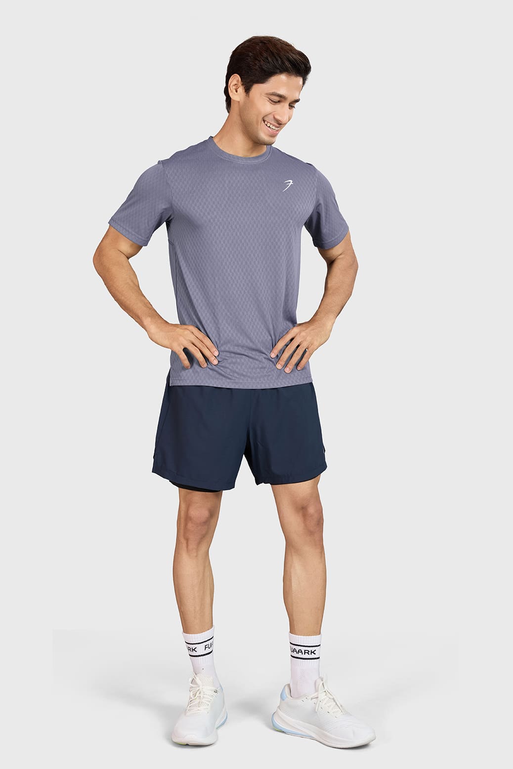 Motion Running T-shirt Grey