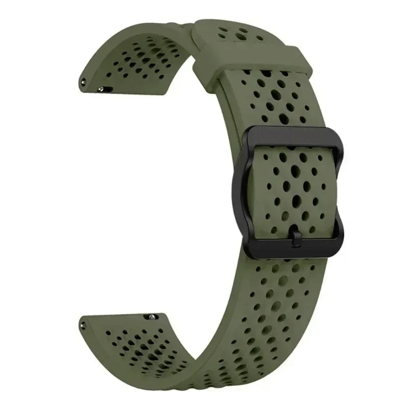 Silicone Strap for the Garmin Forerunner & Venu Series (20mm/22mm) (20 colours available)