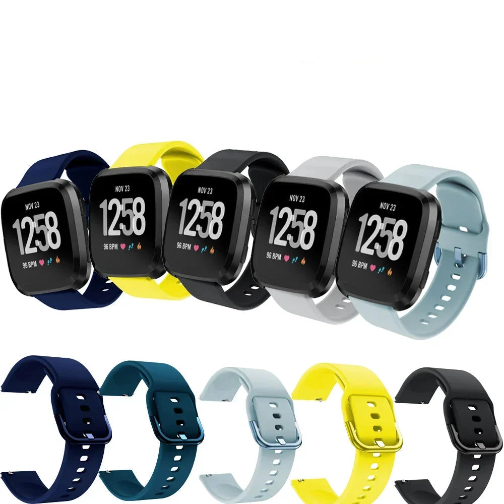 Silicone Strap for the Fitbit Versa Lite/Versa/Versa 2/Blaze Series (available in 9 colours)