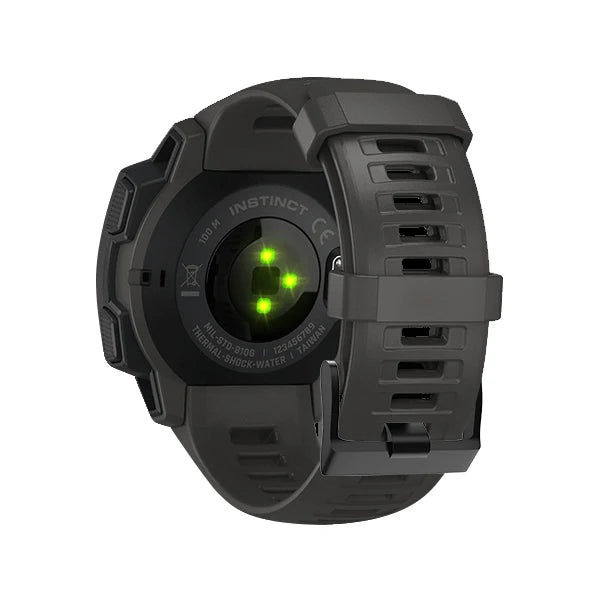 Silicone Strap for the Garmin Instinct 1/2/Esports/Solar Series (22mm) (13 colours available)u