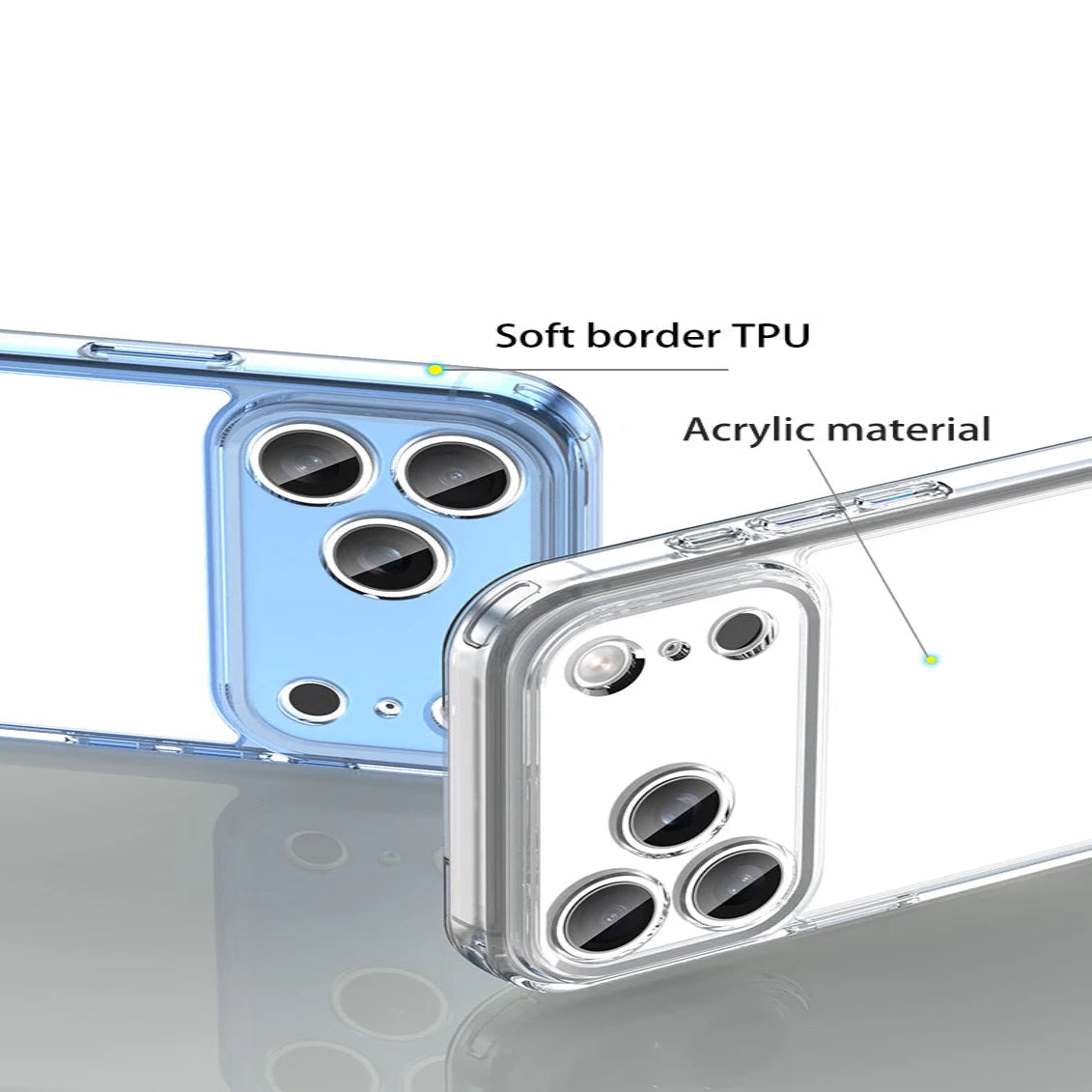 Transparent Protective Case for the iPhone 17 / 17 Air / 17 Pro / 17 Pro Max