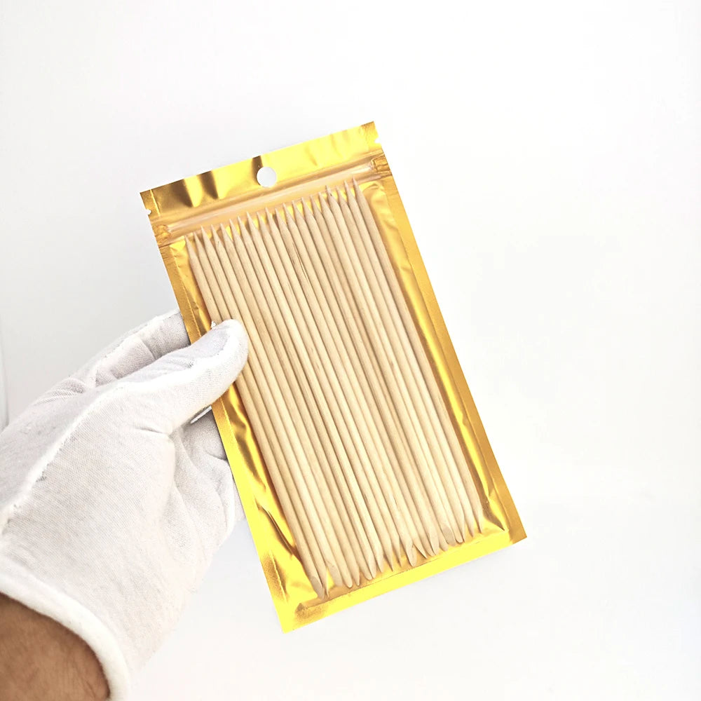 Wooden Watch Cleaning Sticks