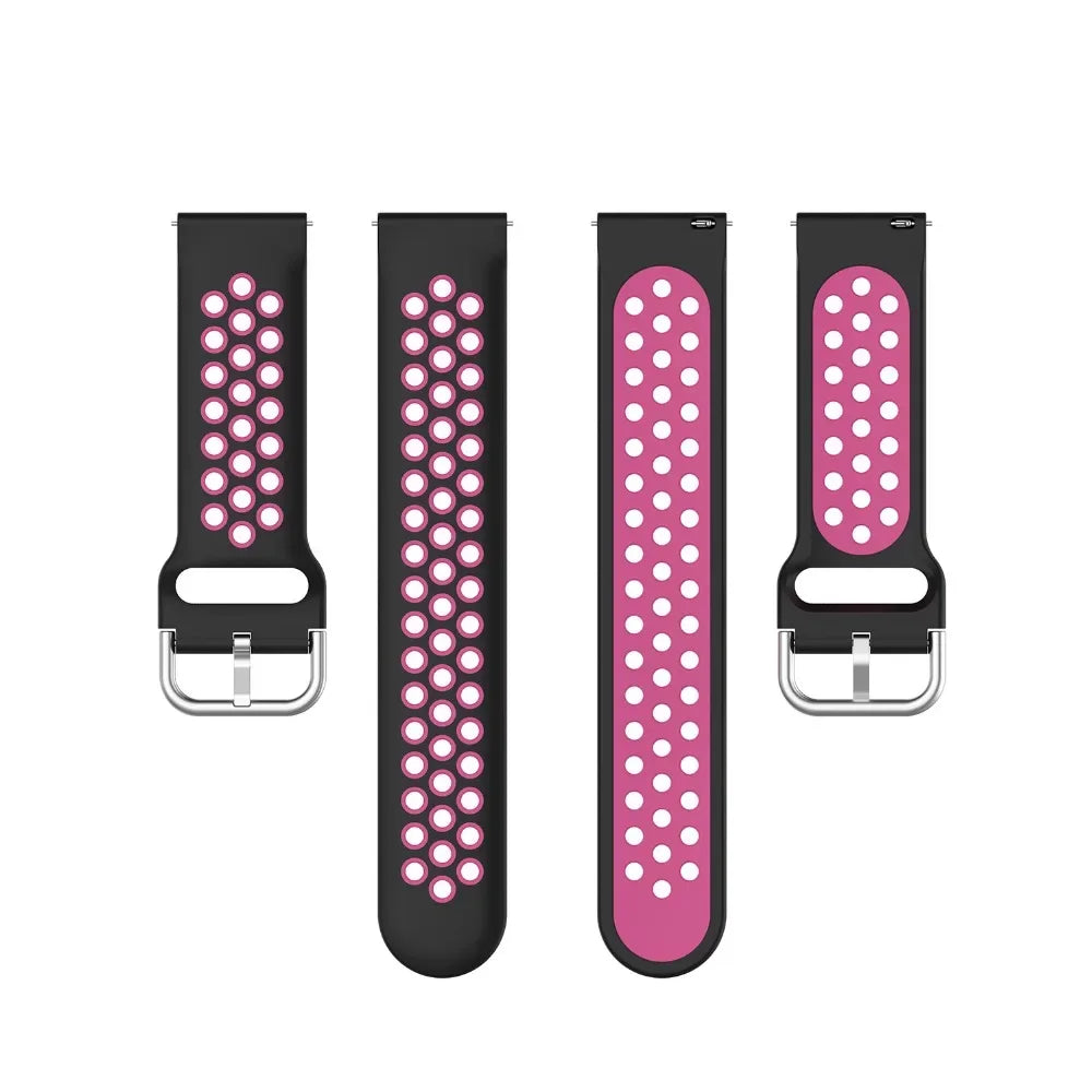 Silicone Sport Strap for the Fitbit Blaze/Versa/Versa 2/Lite Series (15 colours available)