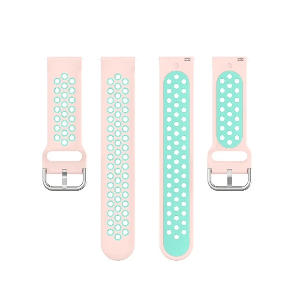 Silicone Sport Strap for the Fitbit Blaze/Versa/Versa 2/Lite Series (15 colours available)