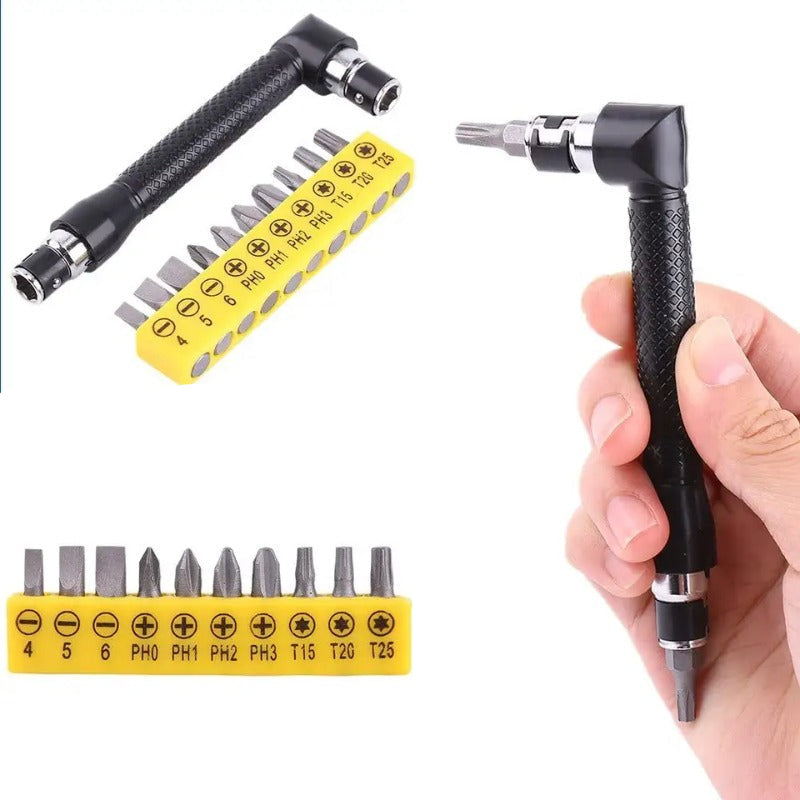 Hex Bit Set for Electric Drills (10Pcs)