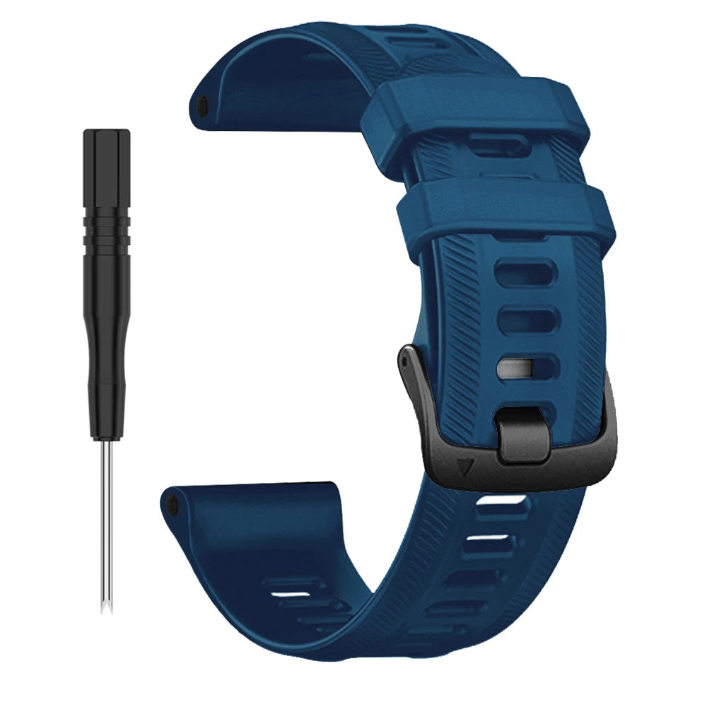 Sports Silicone Strap for the Garmin Forerunner Series - 22mm (10 different colours available)