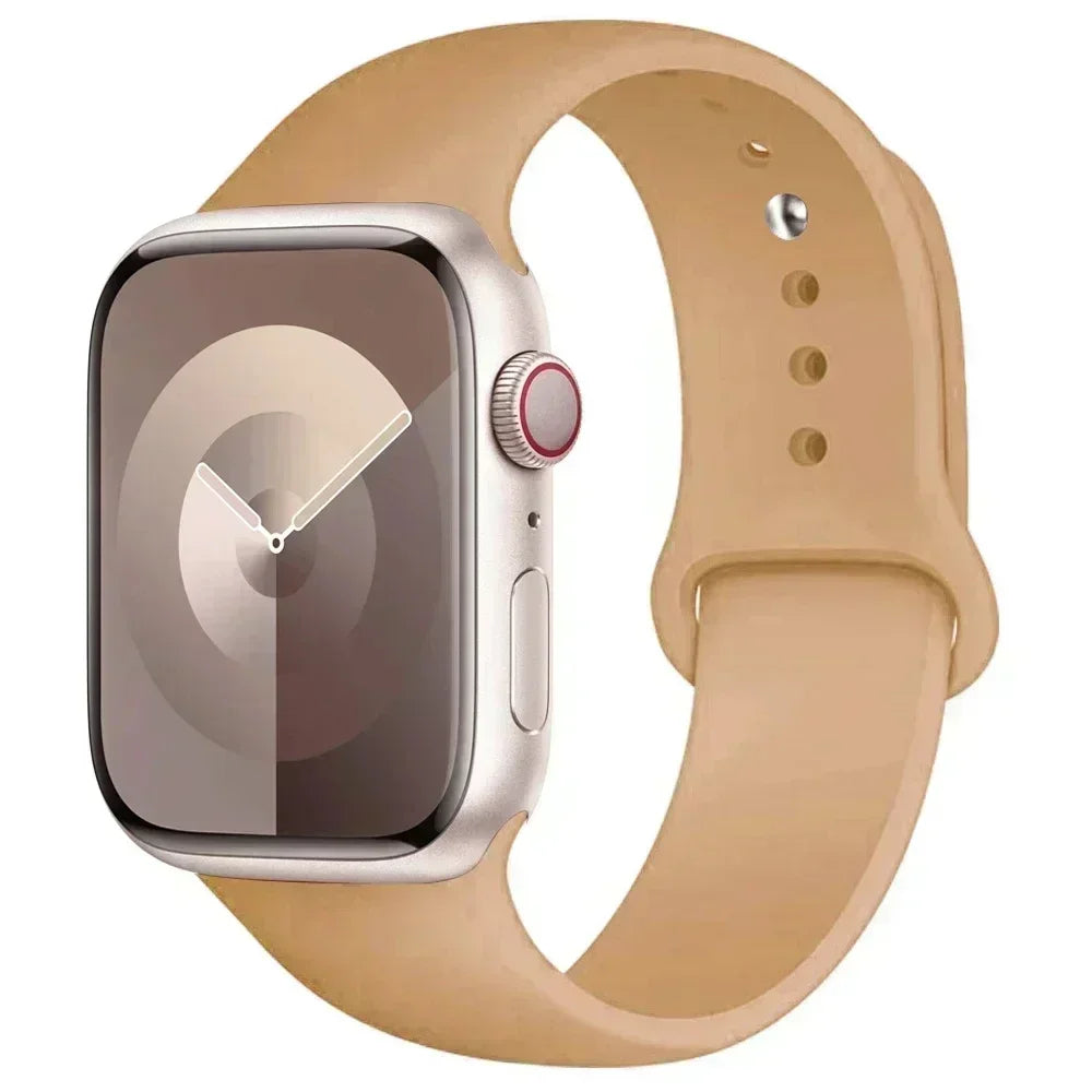 Silicone Sport Band for Apple Watch Series (42mm - 49mm)(available in 45 colours)