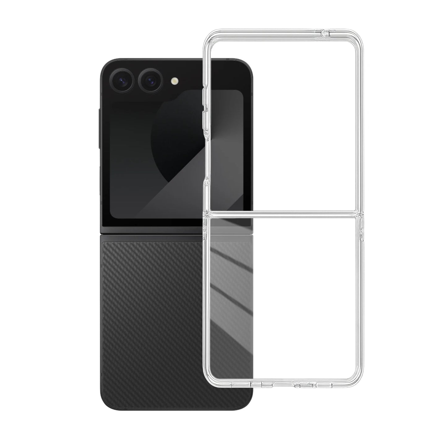 Transparent Magsafe Case for the Samsung Galaxy Z Flip7 (2 types of variant available)