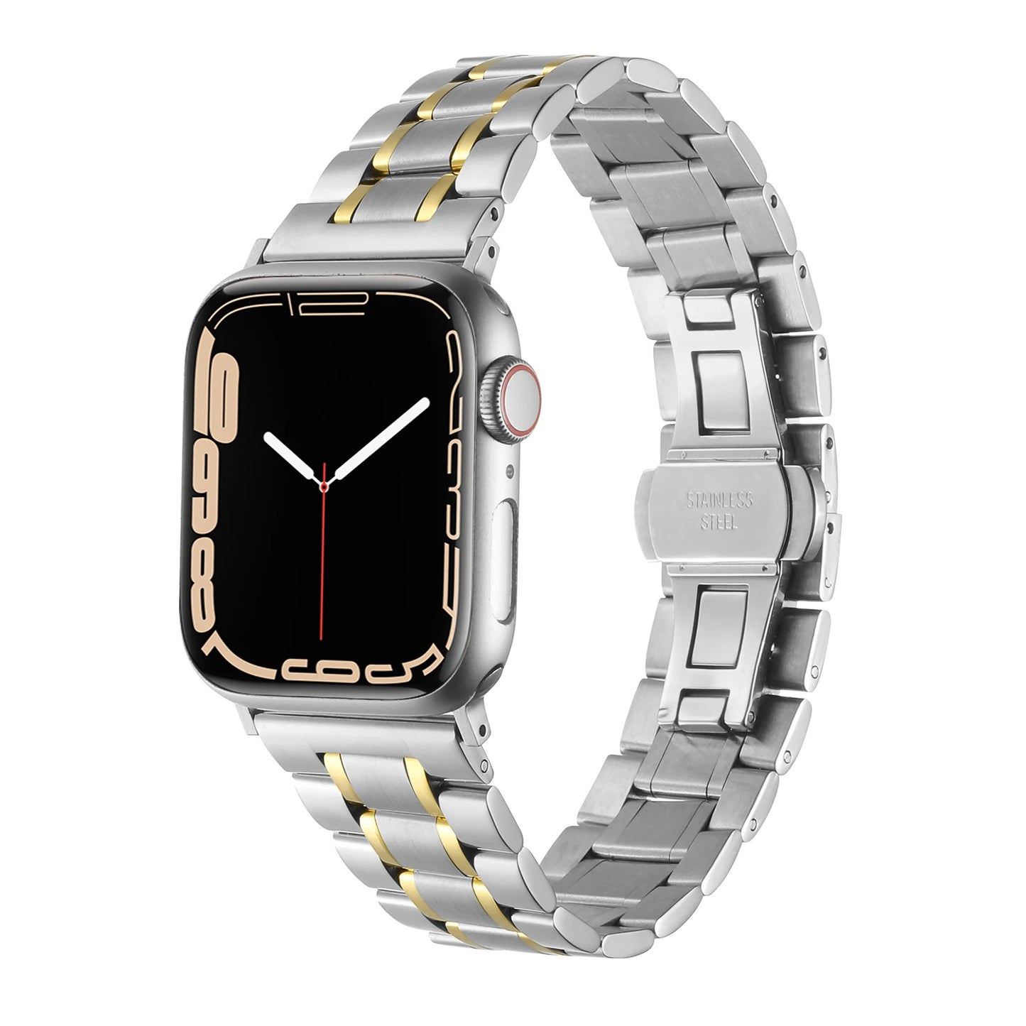 Stainless Steel Strap for the Apple Watch Ultra/Series 3–10 (38–49mm) (2 sizes & 18 colours available)