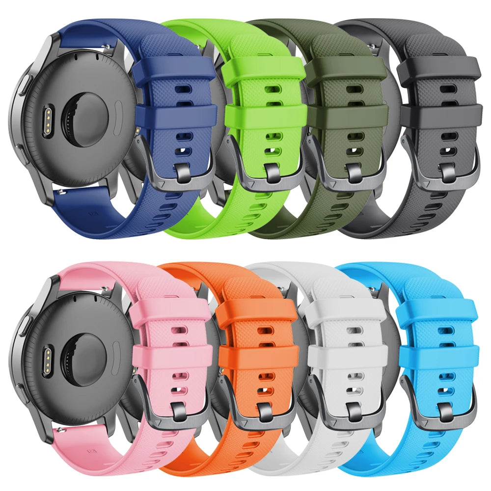 Silicone Strap for the Garmin Forerunner 255 Series (available in 13 colours)