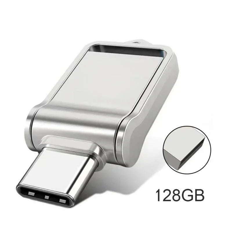 USB 3.2 Type-C Flash Drive 512GB/1TB/2TB for Phones & PC's (2 colours available)