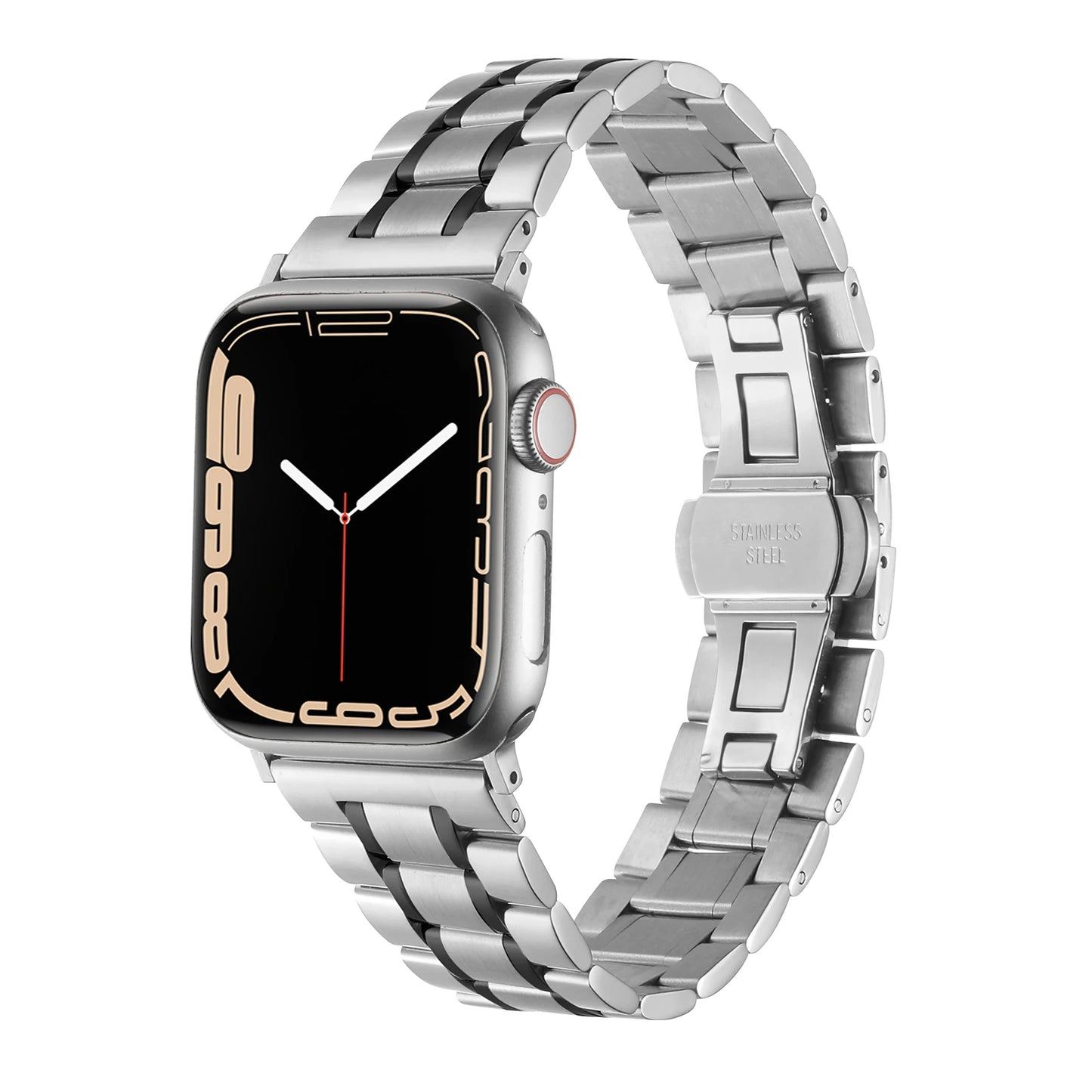 Stainless Steel Strap for the Apple Watch Ultra/Series 3–10 (38–49mm) (2 sizes & 18 colours available)