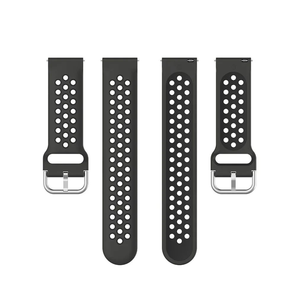 Silicone Sport Strap for the Fitbit Blaze/Versa/Versa 2/Lite Series (15 colours available)