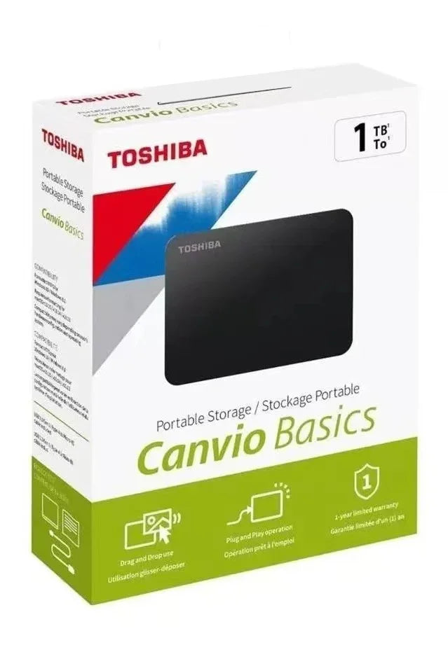 External Hard Drive (500GB–2TB) USB 3.0