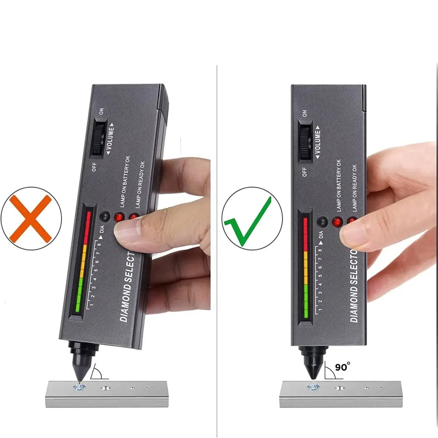 High Accuracy Diamond Tester Pen – Professional Jewlery Selector for Beginners & Experts