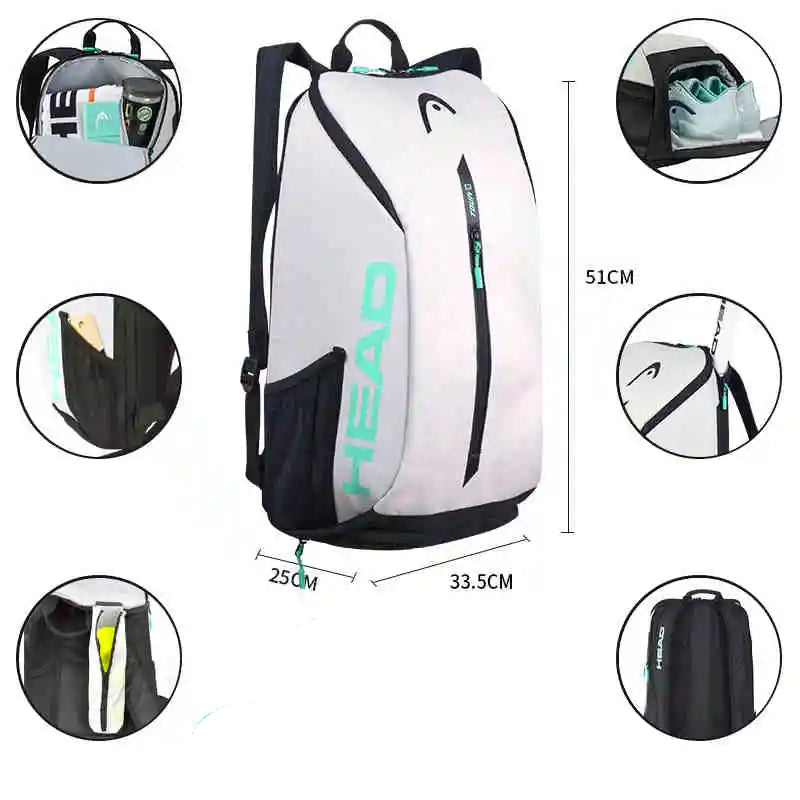 Padel Racket / Tennis Racket Backpack (5 colours available)