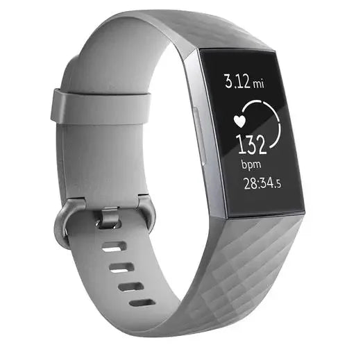 Fitbit Charge 3/3SE/4 Silicone Replacement Band (available in 2 sizes & 14 colours)