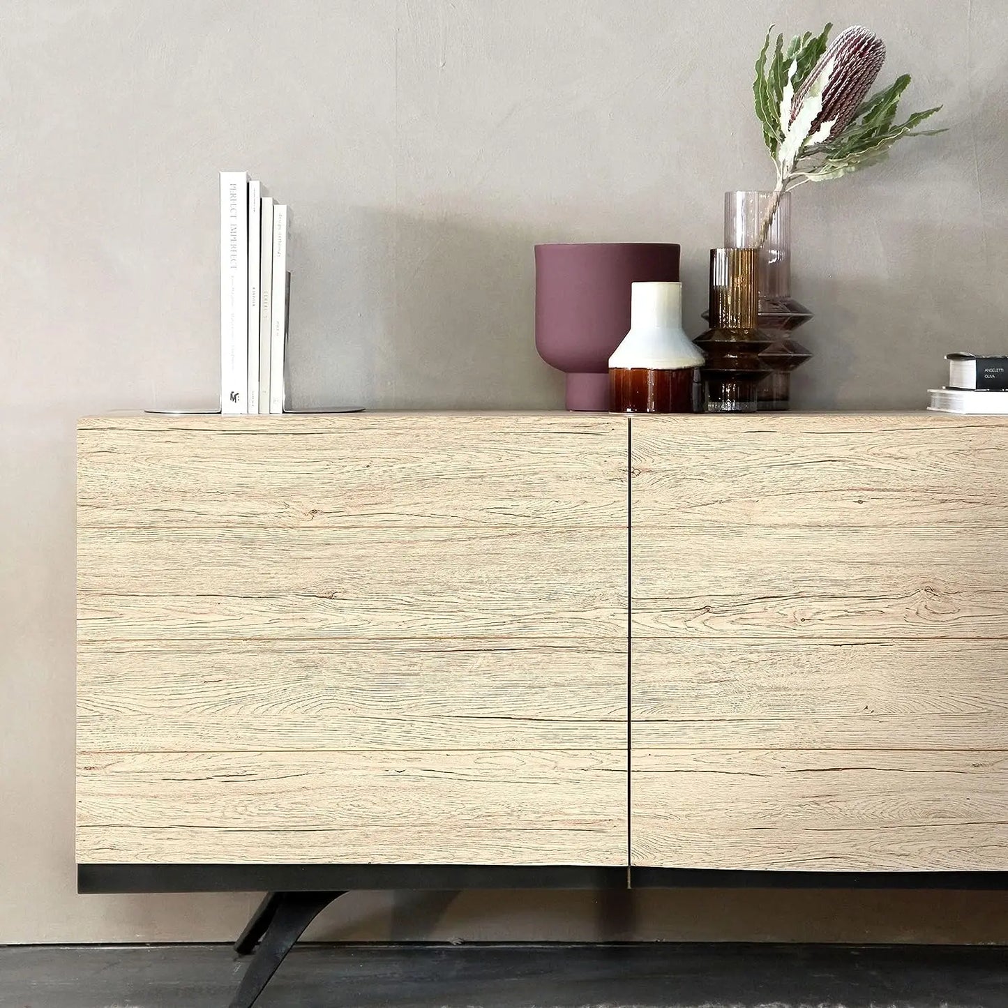 Wide Wood Grain PVC Wallpaper (40cm & 55cm) (available in 5 designs)