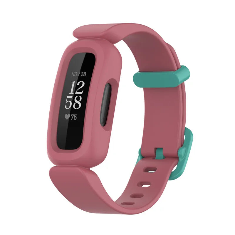 Kids Silicone Strap for The Fitbit Ace 2/3 & Inspire Series (16 colours available)