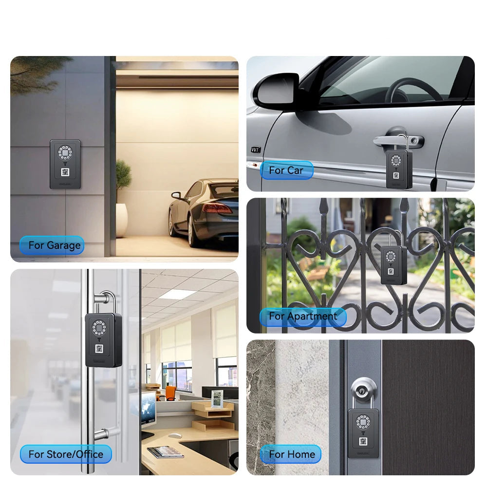 Bluetooth Fingerprint Key Lock Box