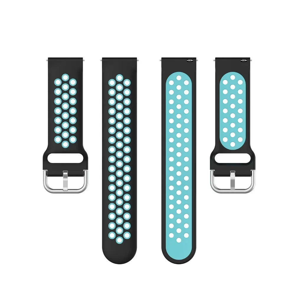 Silicone Sport Strap for the Fitbit Blaze/Versa/Versa 2/Lite Series (15 colours available)