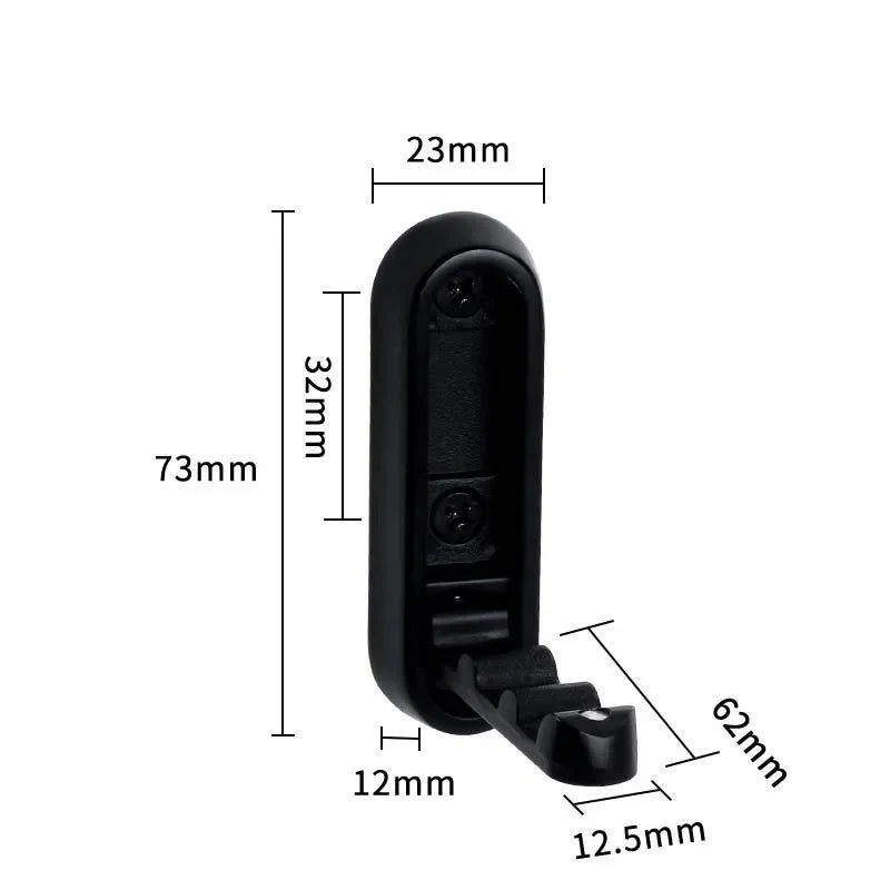 Foldable Aluminium Clothes Hook for RV's and Caravans