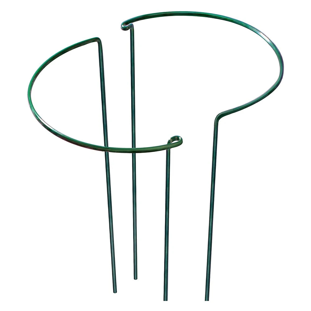 Sturdy Metal Outdoor Plant Support Stakes (2pcs)