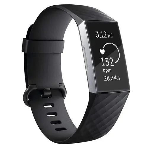 Fitbit Charge 3/3SE/4 Silicone Replacement Band (available in 2 sizes & 14 colours)