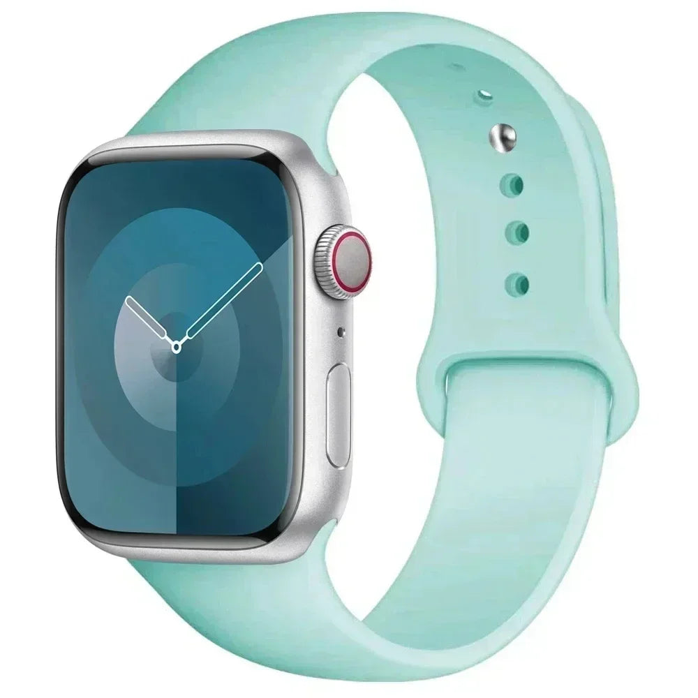 Silicone Sport Band for Apple Watch Series (42mm - 49mm)(available in 45 colours)